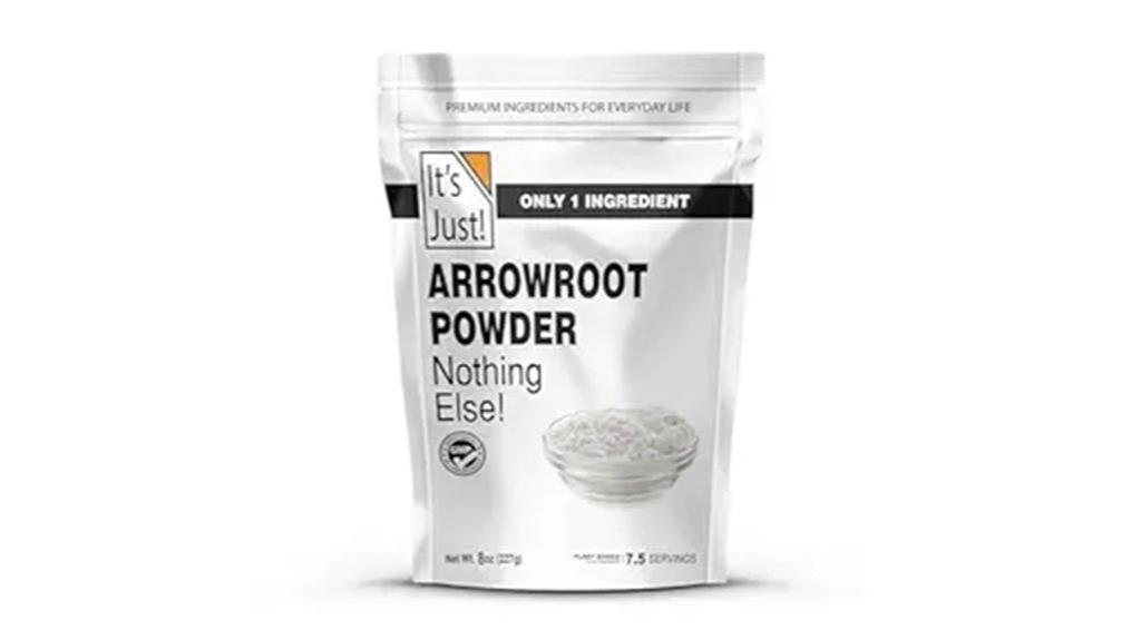 arrowroot powder 8oz natural