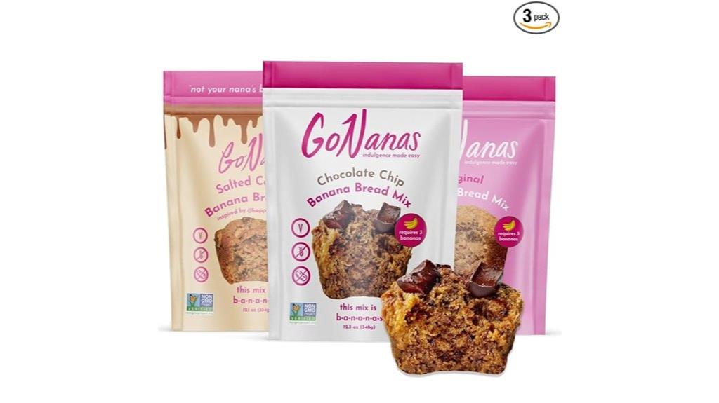 banana bread mix pack