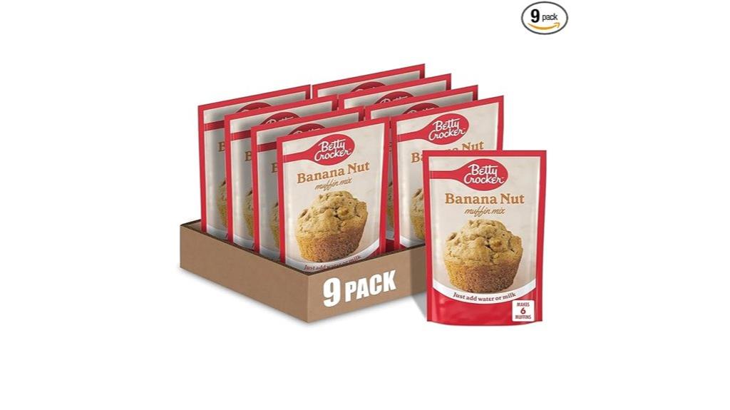 banana nut muffin pack
