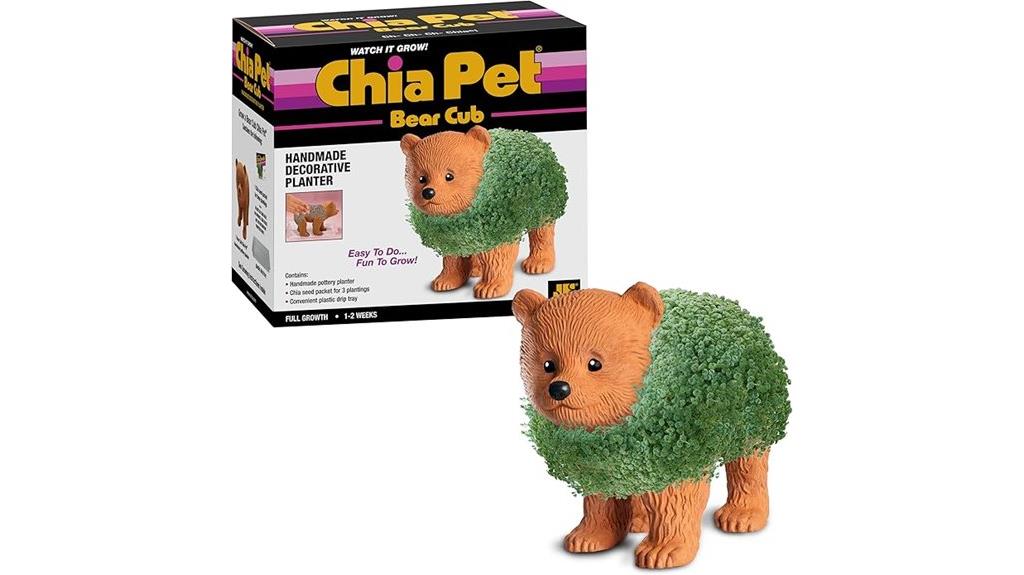 bear cub chia pet