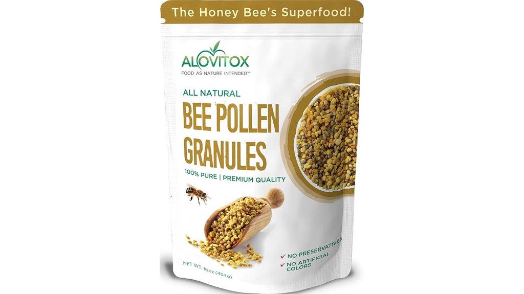 bee pollen granules 16 oz