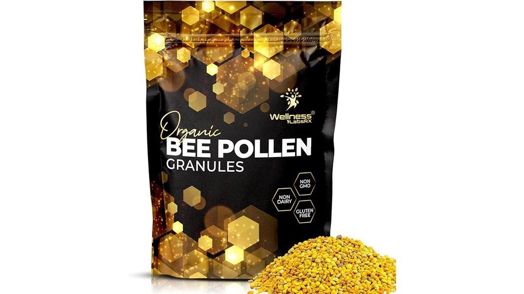 bee pollen granules package