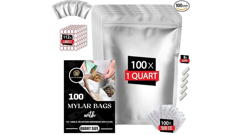 bulk assorted food storage