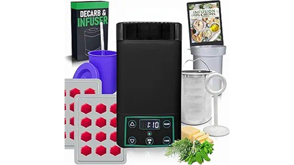 cannabis decarboxylation and infusion equipment