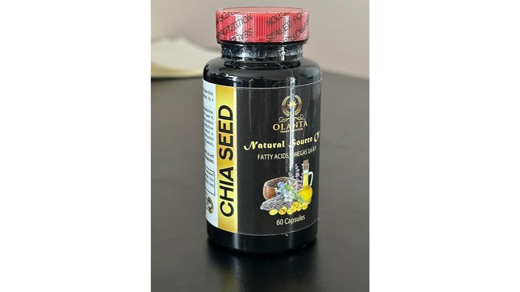 chia seed capsules pack