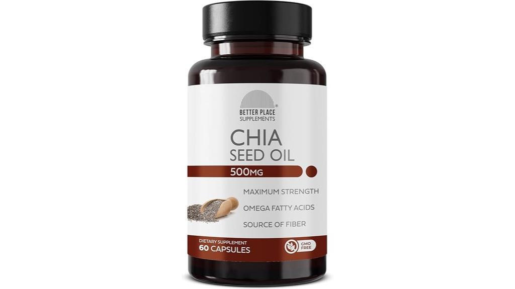 chia seed oil 500mg