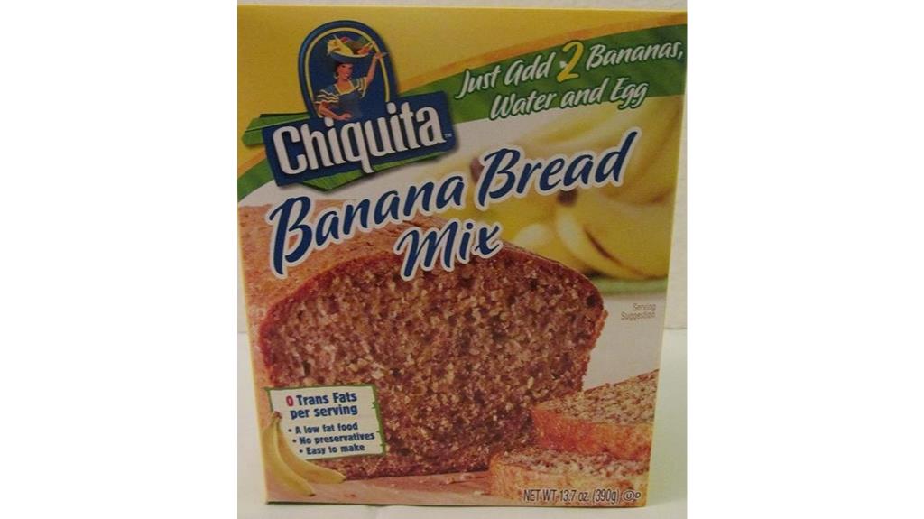 chiquita banana bread mix