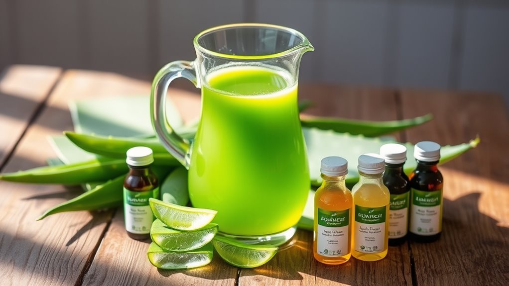 choose pure organic aloe
