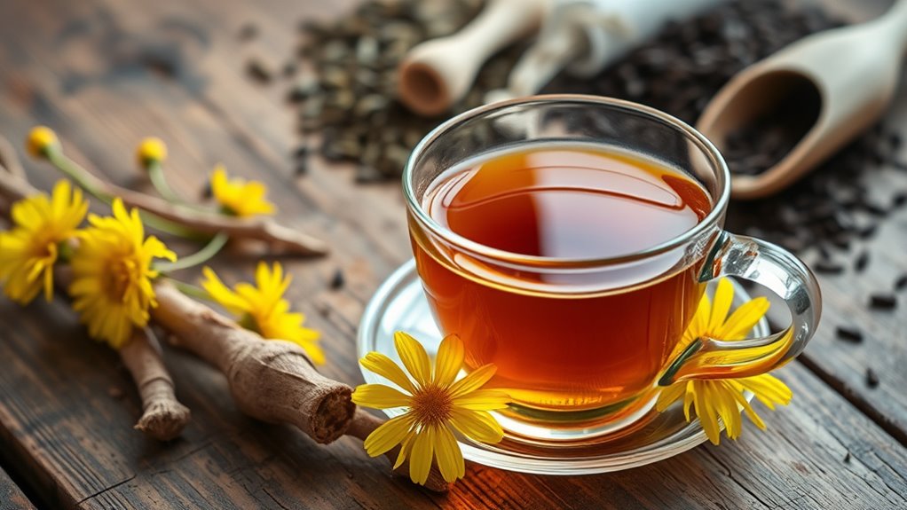 choosing quality dandelion tea