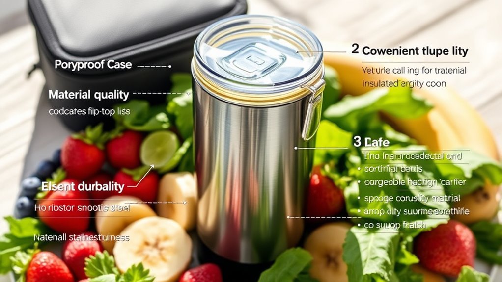 choosing the right smoothie cup