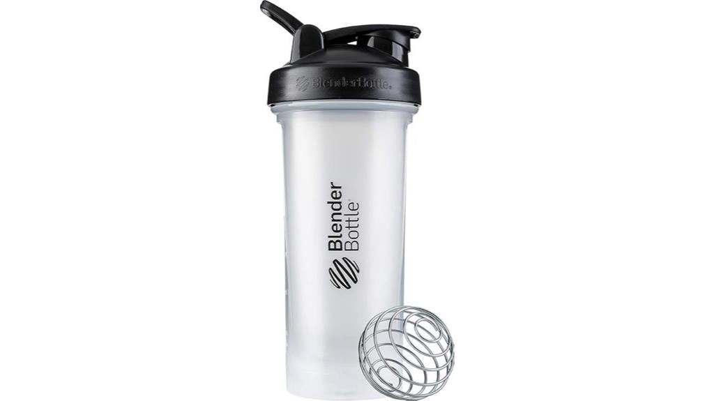 classic shaker bottle design