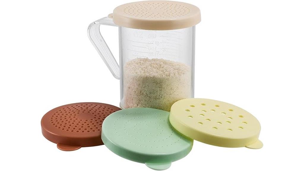 clear winco dredge lids
