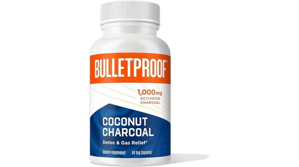 coconut charcoal detox capsules