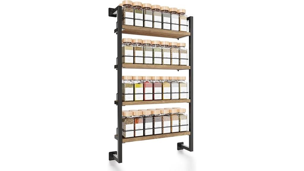 compact space saving spice organizer