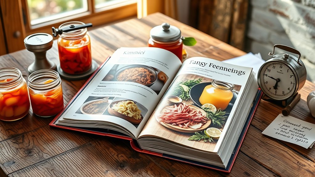 detailed recipes and visuals