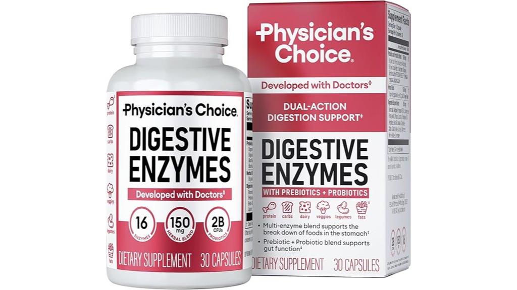 digestive enzyme supplement 30 capsules