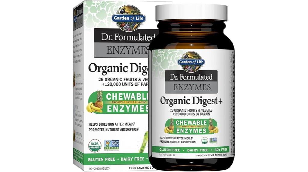 digestive enzymes with papain