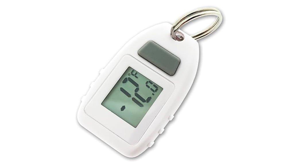 digital zipper pull thermometer