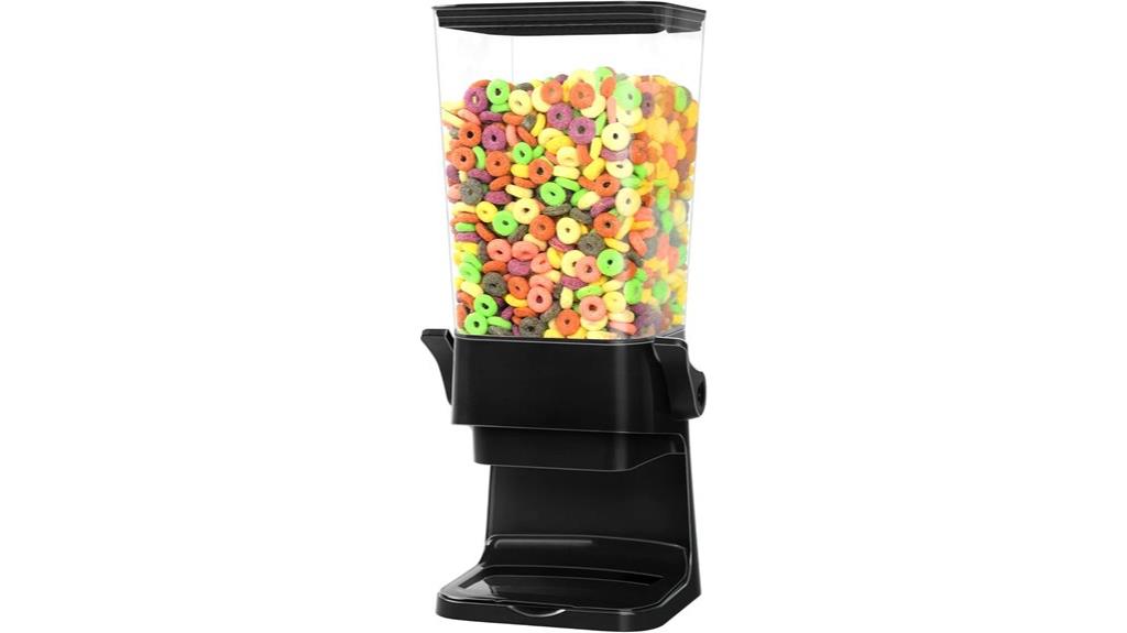 dual dry food dispenser