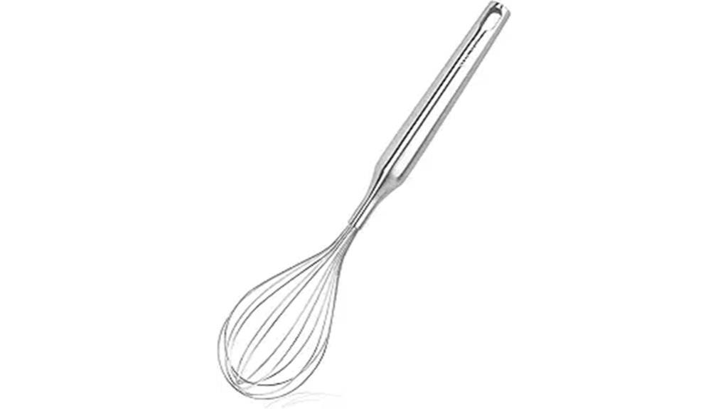 durable stainless steel whisk