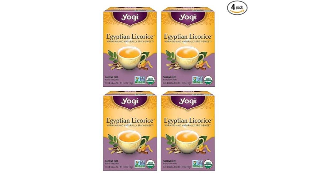 egyptian licorice tea packs