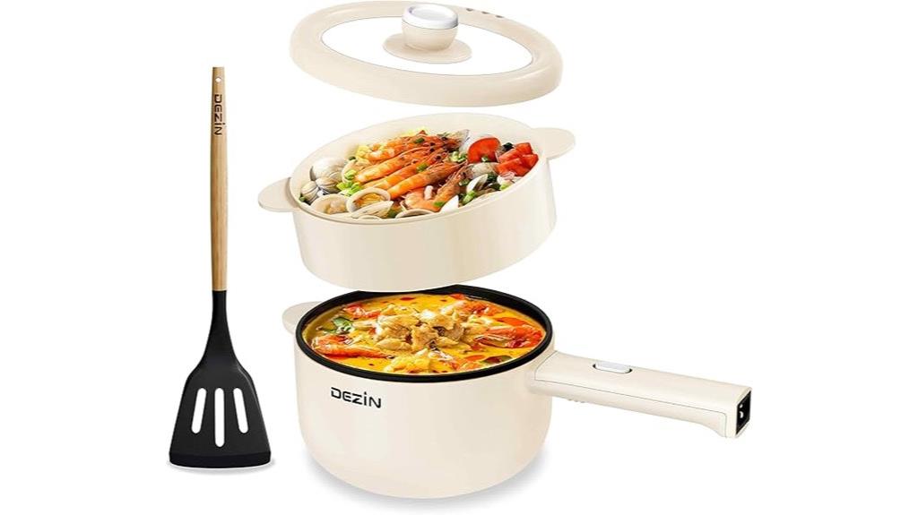 electric 2l non stick pan