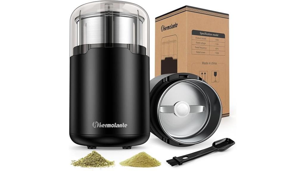 electric herb grinder features