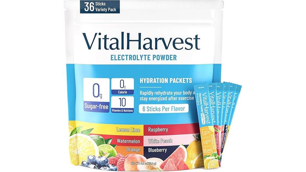 electrolyte powder packets