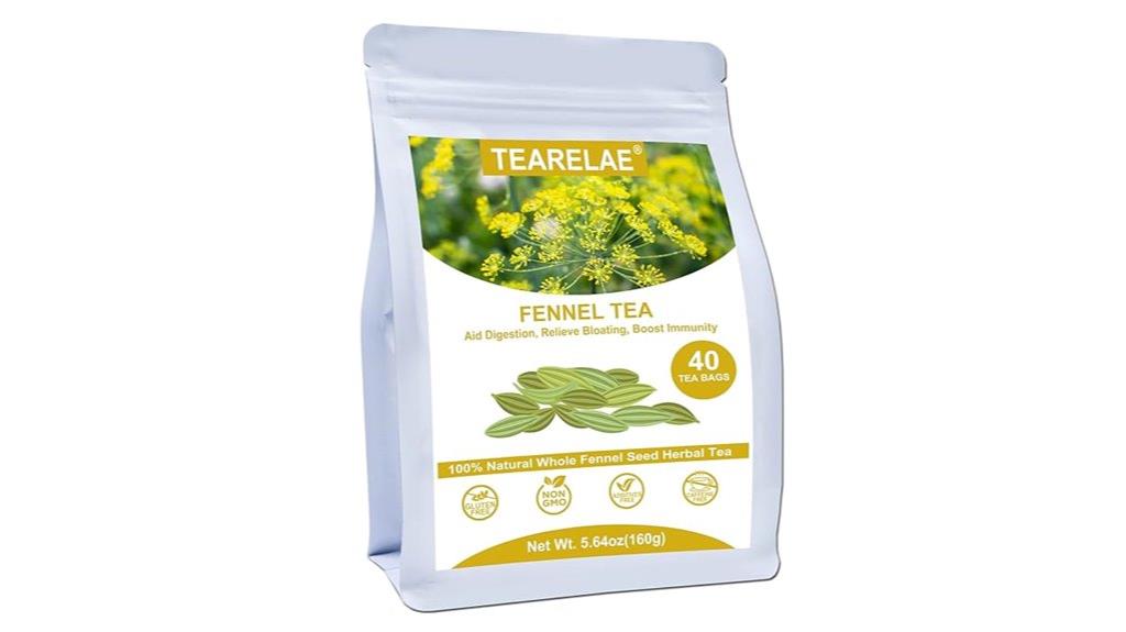 fennel tea 40 count