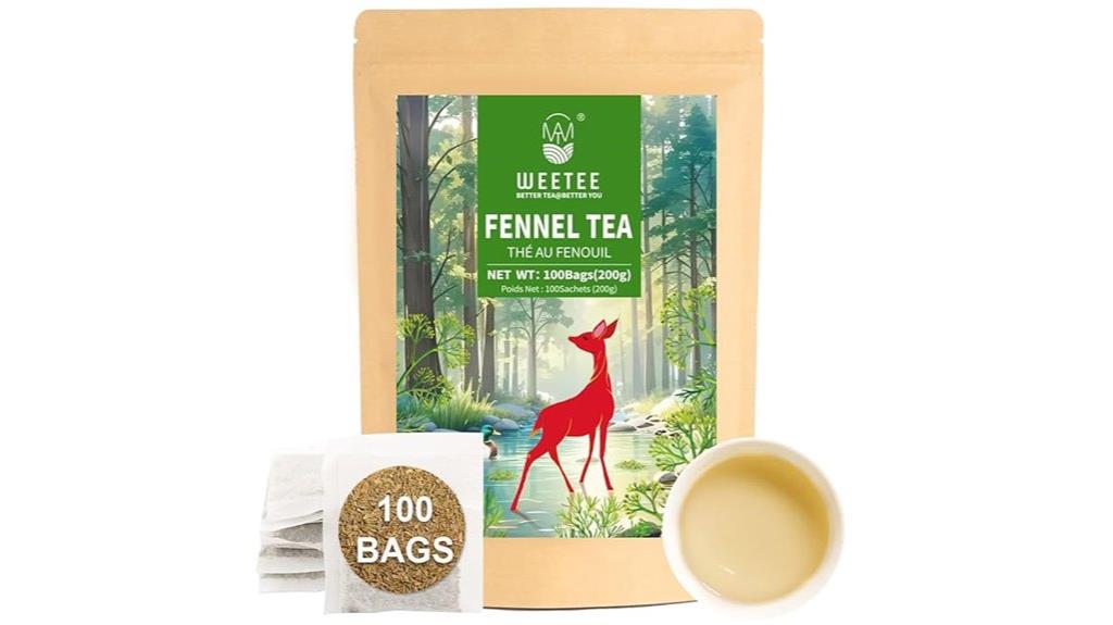 fennel tea bag pack