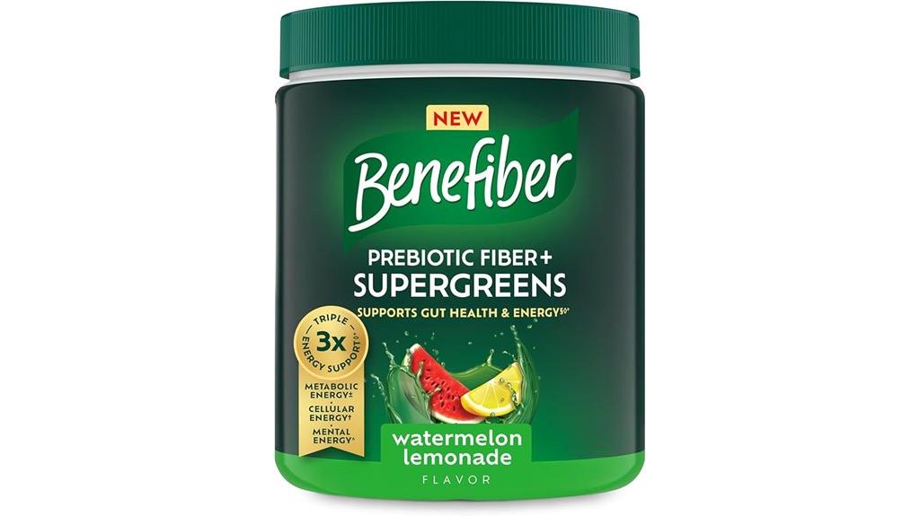 fiber and greens supplement