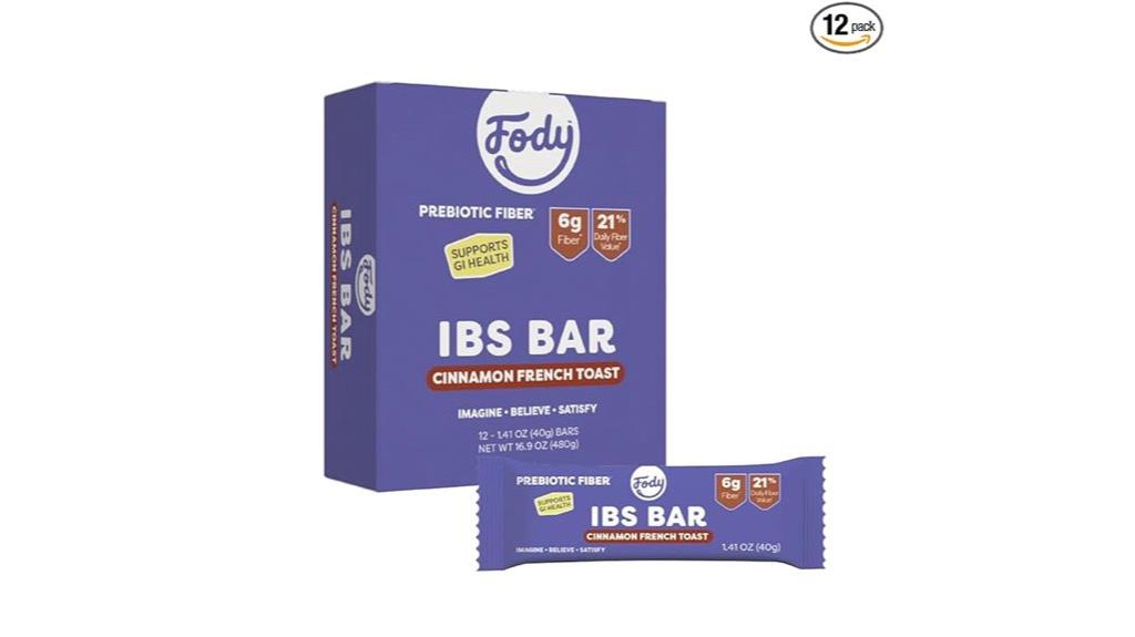 fody foods cinnamon french toast bars