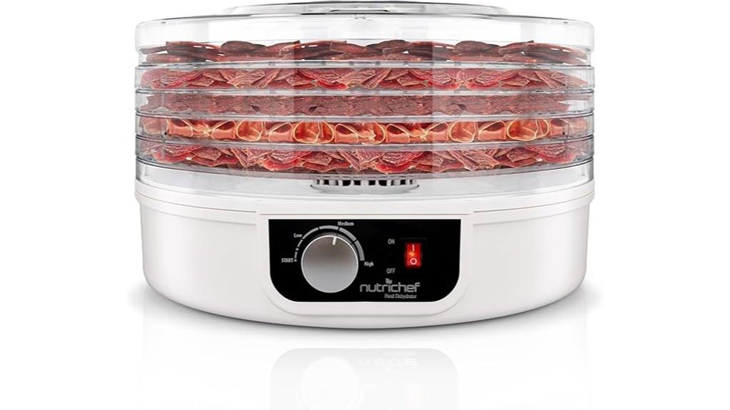 food dehydrator with trays