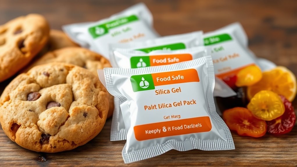 food safe silica gel selection