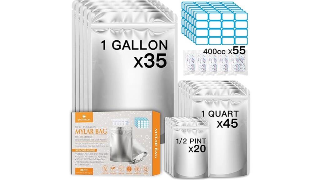 food storage mylar bags