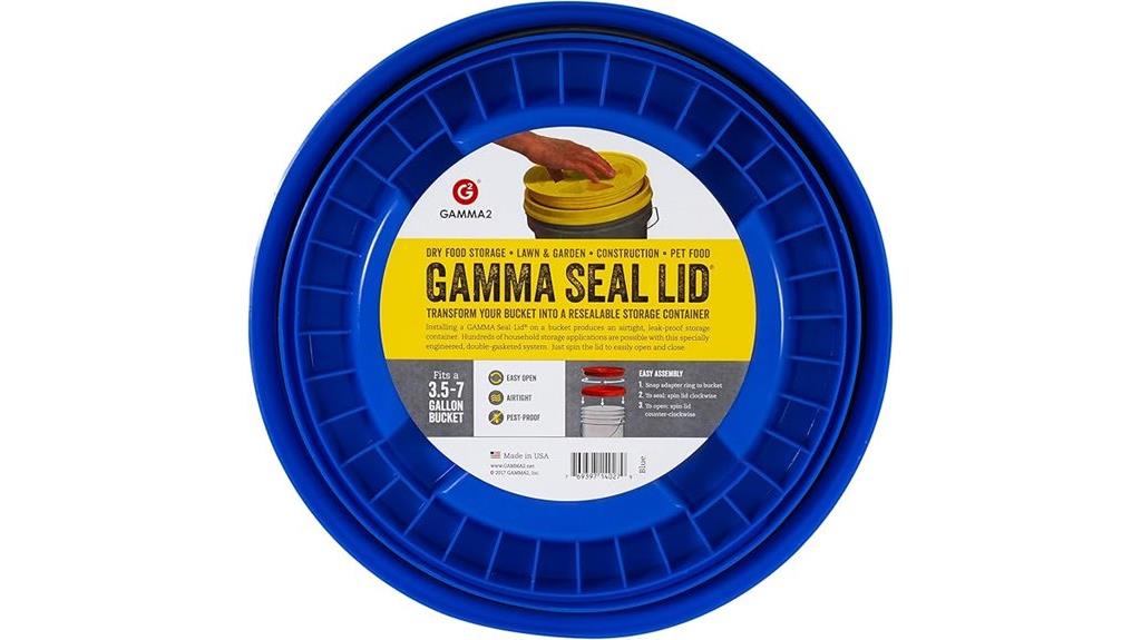 gamma seal bucket lid