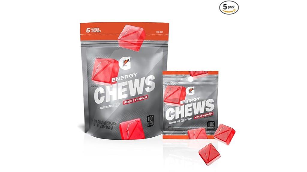 gatorade fruit punch chews