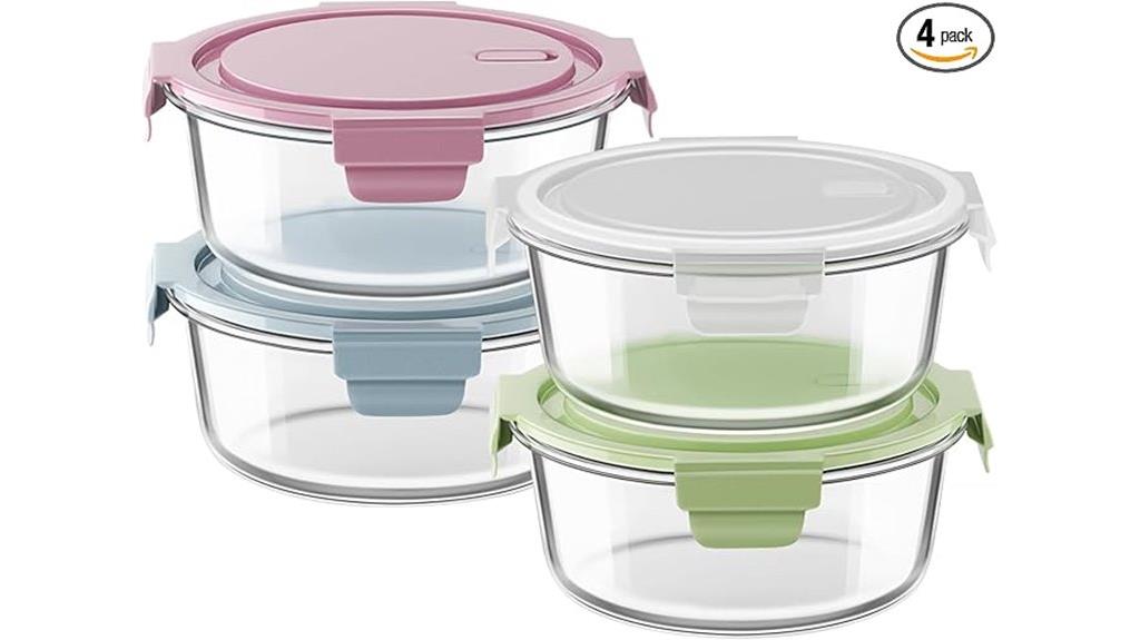 glass meal prep containers