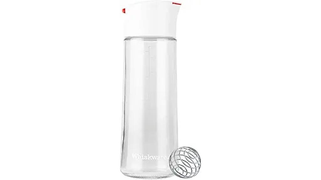glass shaker with blenderball