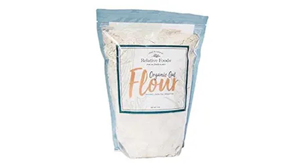 gluten free oat flour package