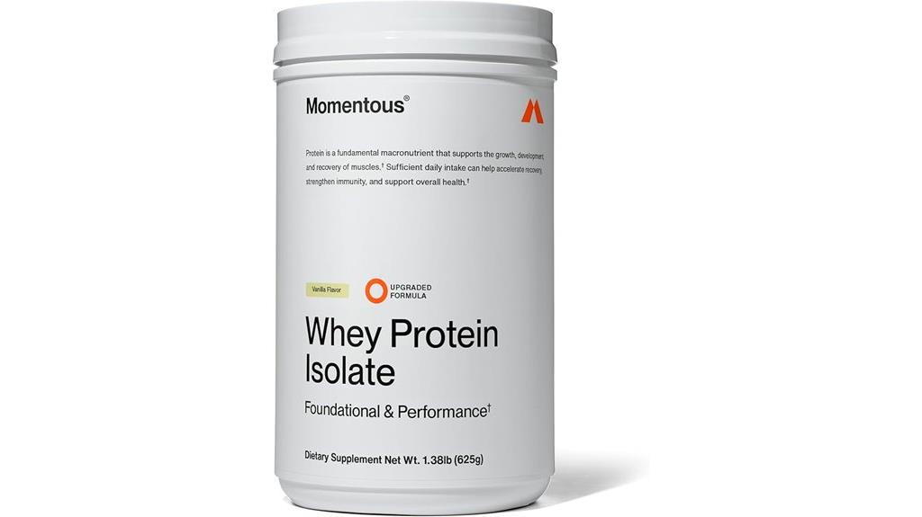 grass fed whey vanilla