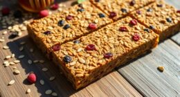 healthy chia granola bar options