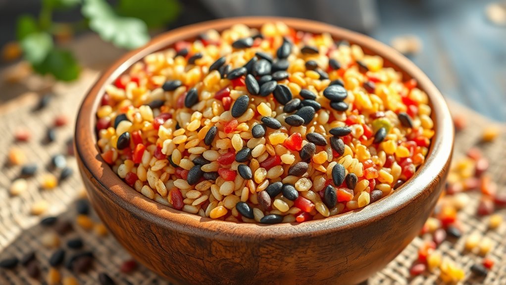 healthy organic versatile grains
