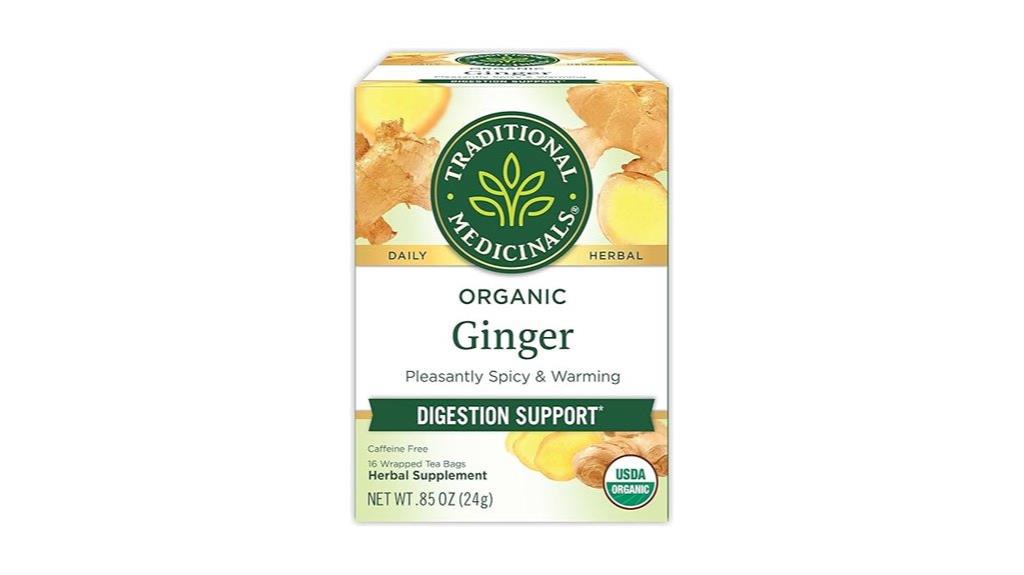 herbal ginger tea bags