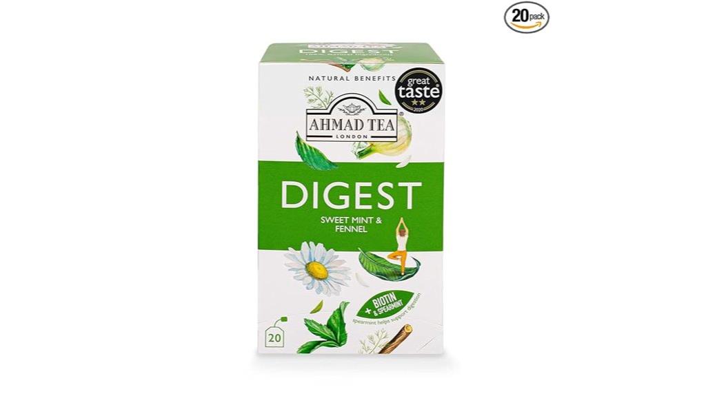 herbal tea with mint