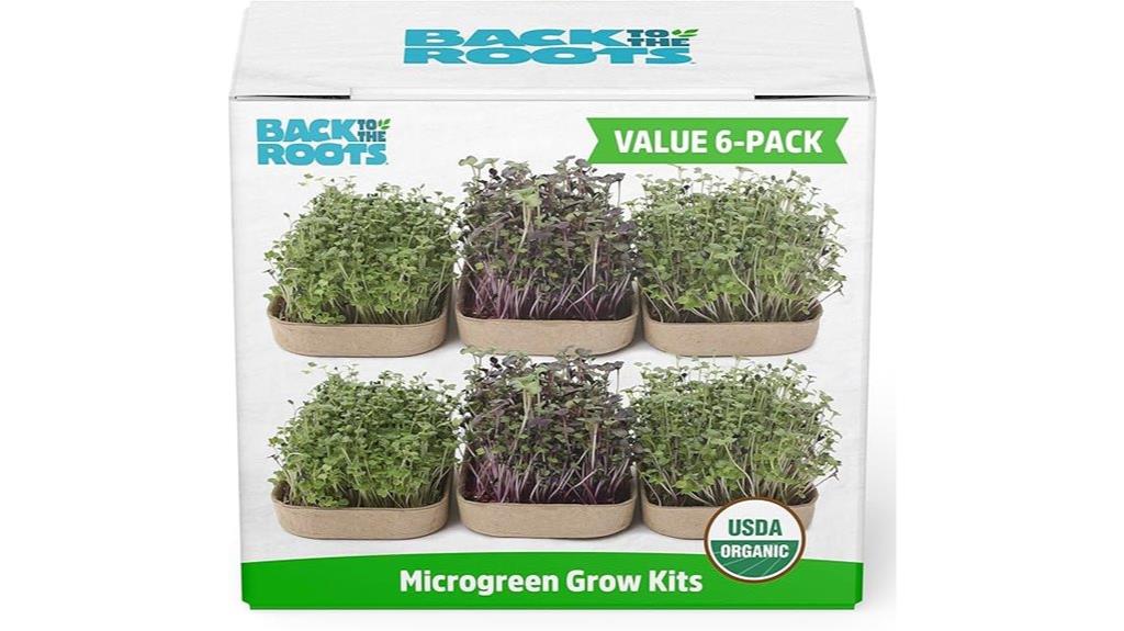 home microgreen growing kit