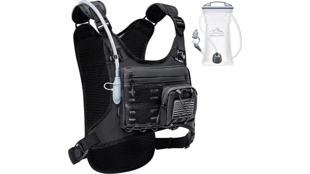 hydration vest with bladder