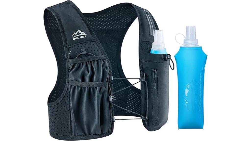 hydration vest with flask