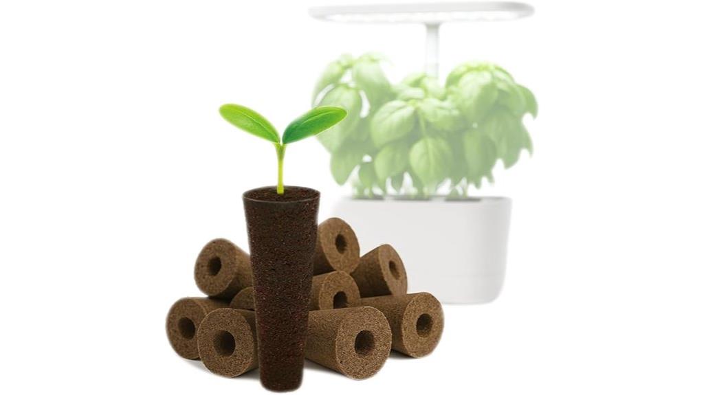 hydroponic root growth sponges