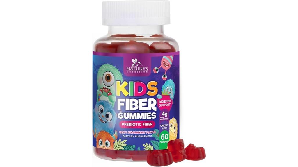 kid friendly fiber gummies